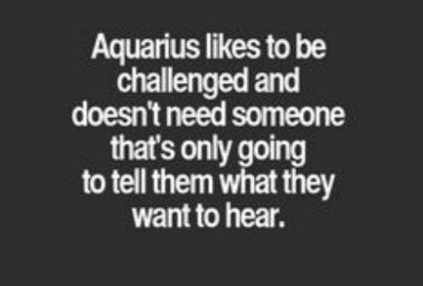 Woman aquarius to things about know Secret Signs